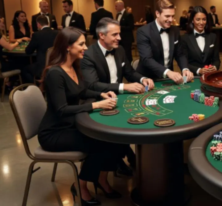 Profesjonalne stoły do pokera, ruletki i blackjacka